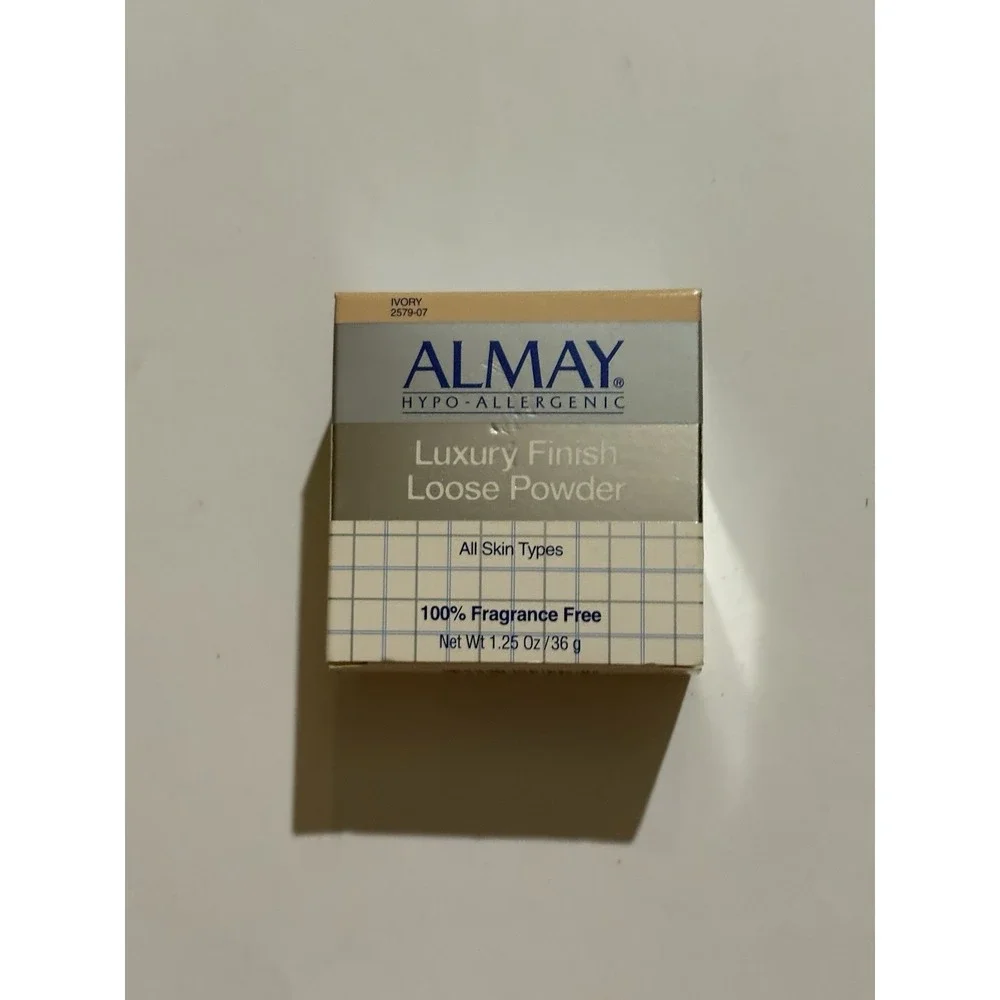 Almay Luxury Finish Loose Powder 1.25 oz‎ Ivory 2579 07 Rare Old Formula Sealed!